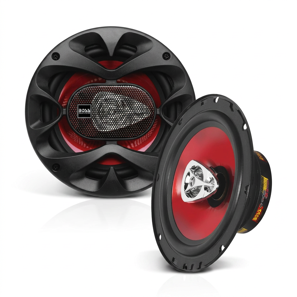 BOSS Audio CH6530 6.5 Inch Car Door Speakers - 300W 3-Way Coaxial Speakers