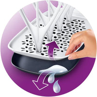 Bottle dryer for pacifiers caps nipples and spoons