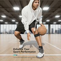 Breathable ankle support with comfortable unisex fit