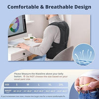 Breathable ergonomic back brace posture corrector for men and women for long-term comfort