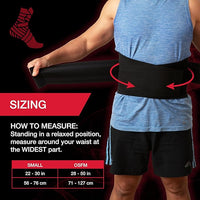 Breathable back support brace for men and women with adjustable compression straps