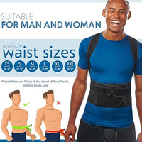 Breathable ergonomic posture brace for men and women for long-term comfort and daily wear