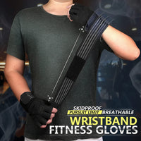 Breathable gym training gloves for regular workout activities