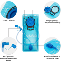 Breathable hydration daypack for festival travel camping and active outdoor lifestyles