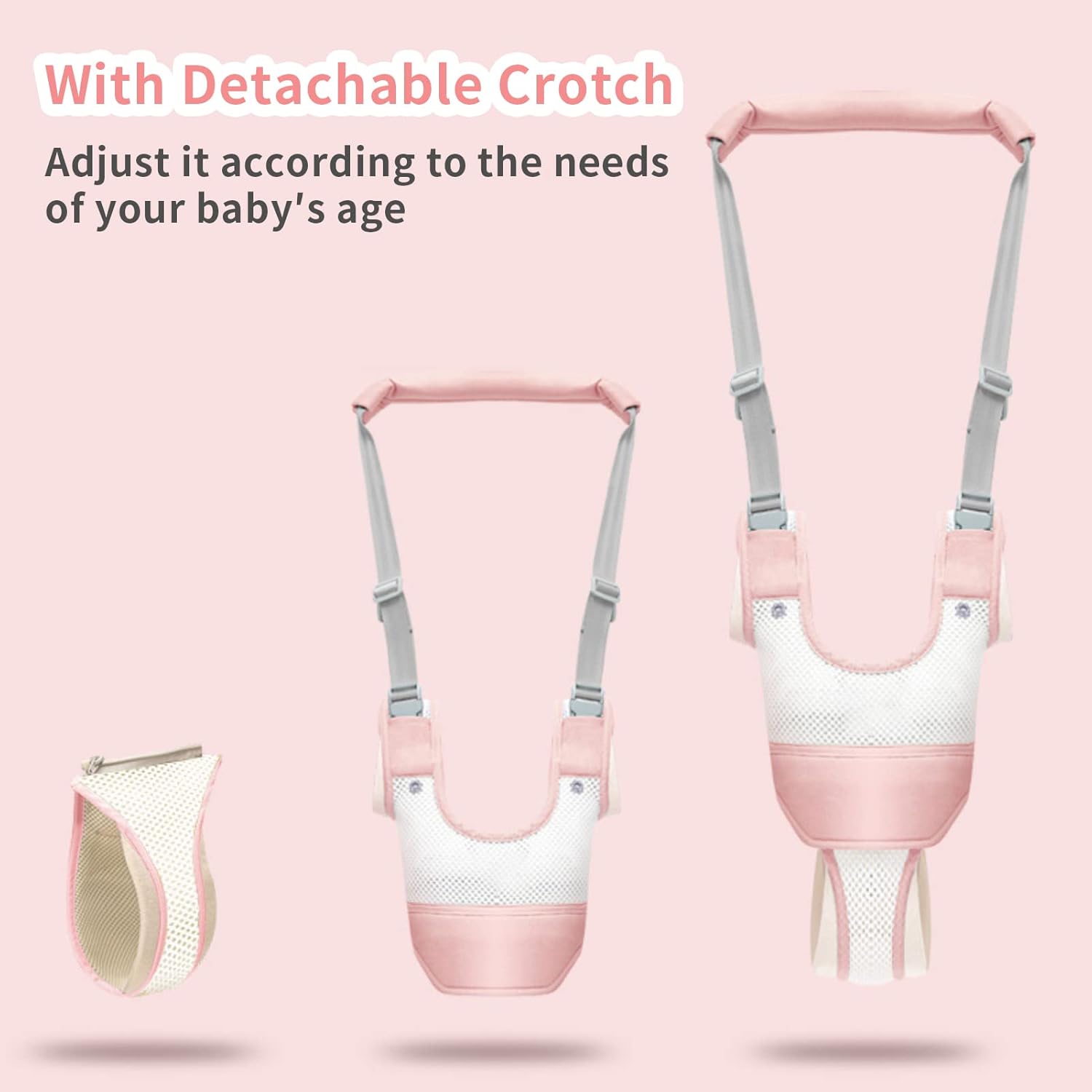 Breathable infant walking assistant harness for toddlers