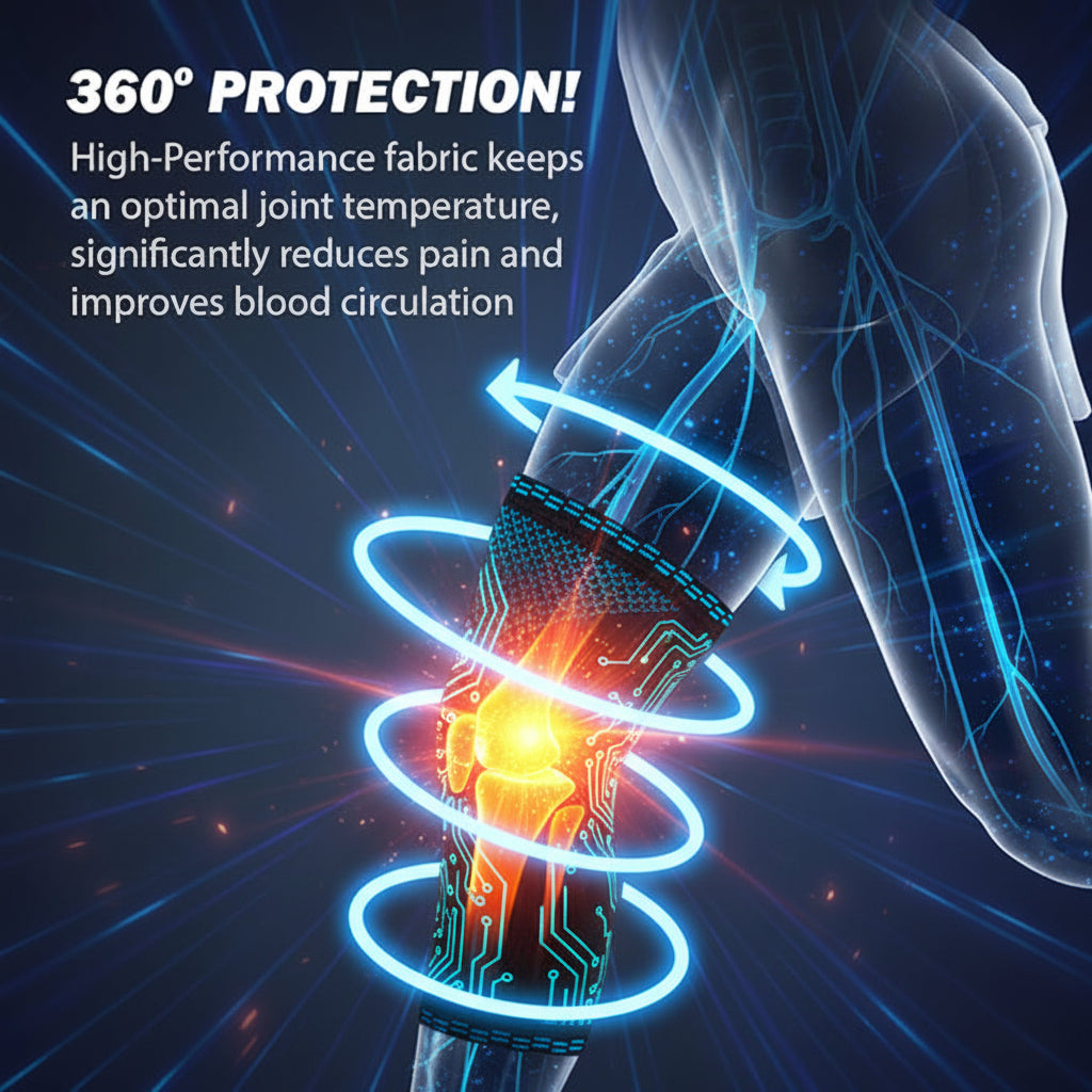  Breathable knee support sleeve for running and workouts