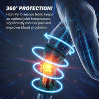  Breathable knee support sleeve for running and workouts