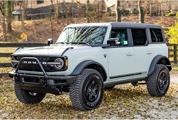 7" Bronco Short Antenna Providing Strong AM/FM Radio Reception for Ford Bronco