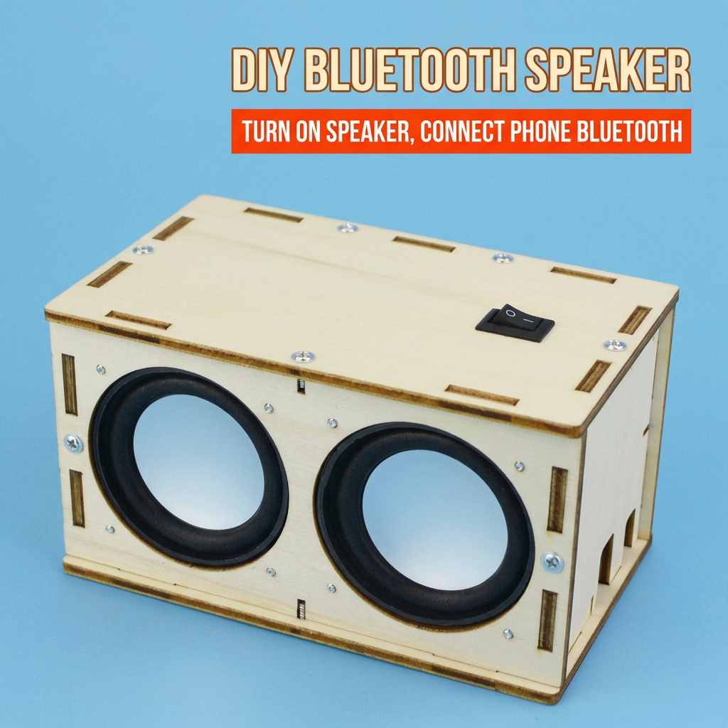 Build your own speaker kit with dual speakers DIY electronics
