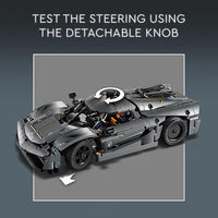 Buildable car model toy for kids