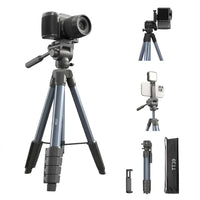 Camera backpack with photography equipment bundle
