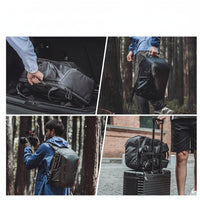 Camera backpack with adjustable inner compartments for photography gear