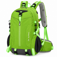 Outdoor rucksack featuring padded shoulder straps for comfortable carrying.