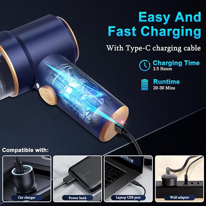 Car Vacuum Cleaner Cleaning Car Interior
