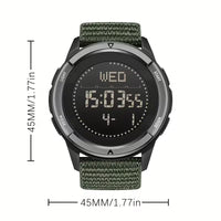 Side view highlighting slim carbon fiber strap and durable design