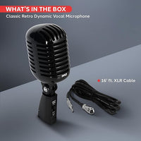 Cardioid Vocal Microphone With XLR Cable Included