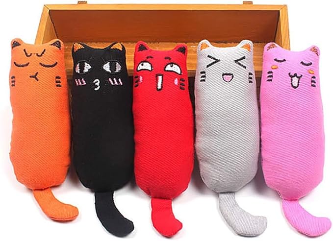 Cartoon mouse toy set for cats and kittens