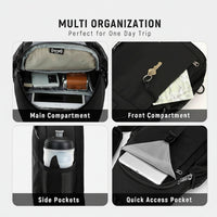 Casual crossbody shoulder pack for travel and daily routines
