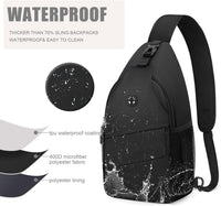 Lightweight sling bag for men and women