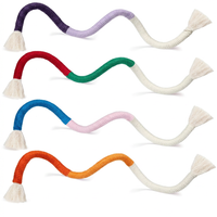 Cat Chew Rope Toys 4 Pack Refillable Catnip Toy