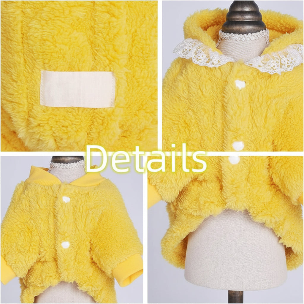Cozy Cat And Dog Jumpsuit Outfit For Indoor And Outdoor Use