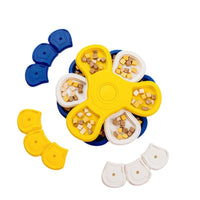 Cat Enrichment Feeding Toy with Rotating Puzzle Design