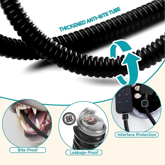 Cat Heating Pad for Indoor Pet Resting Areas