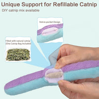 Cat Kicker Pillow Toy for Indoor Cats and Kittens
