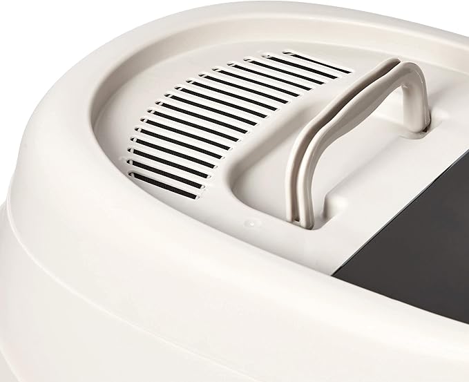 Cat Litter Box Easy Clean Removable Lid Design for Hygiene