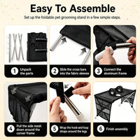 Cat Paw Care Grooming Stand for Routine Grooming