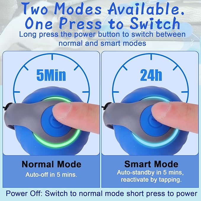 Side view of rechargeable interactive cat toy