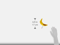 Interactive Yellow Banana Catnip Toy, Fun for Cats, Filled with Natural Catnip