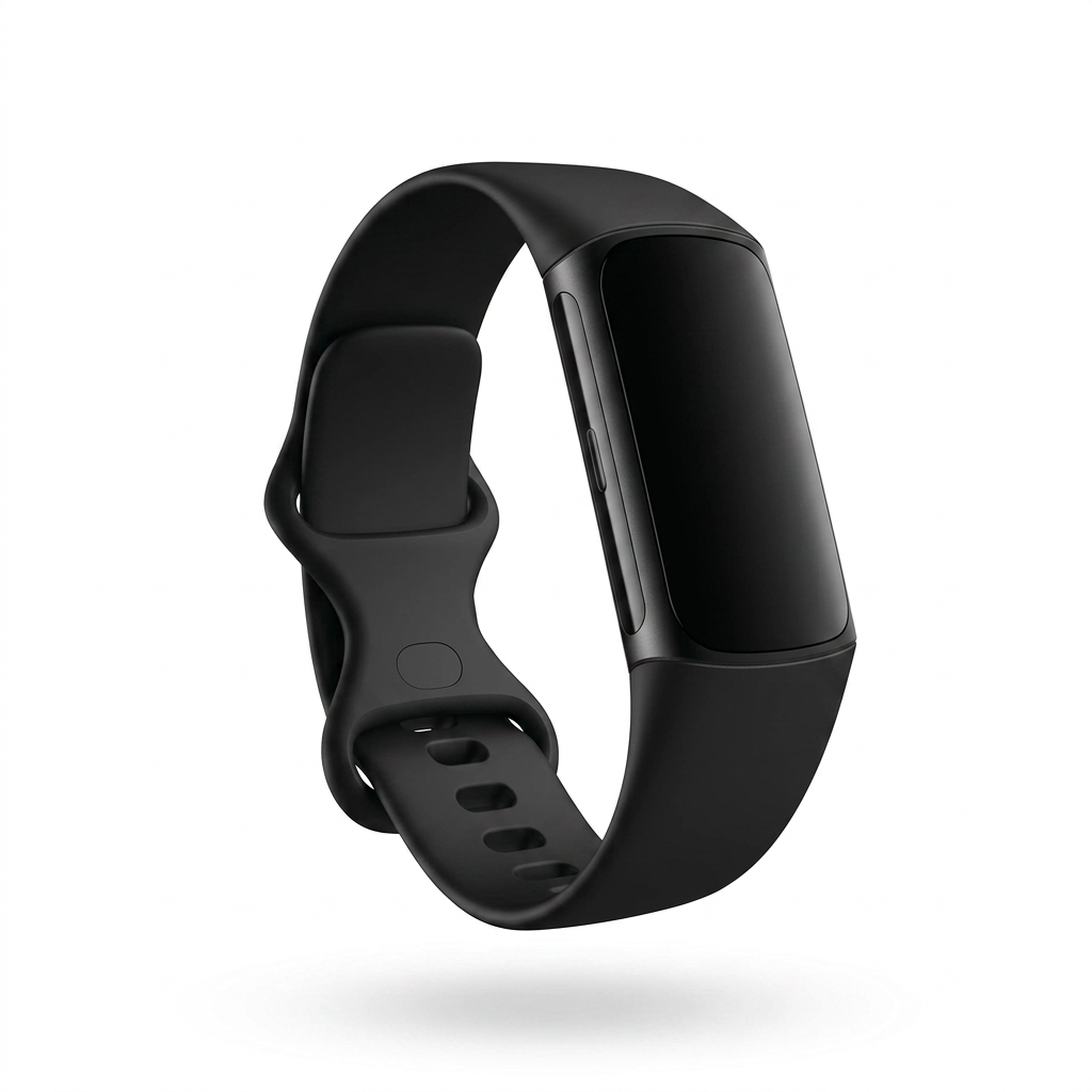 Charge 6 Fitness Tracker Obsidian Black with GPS and Heart Rate Monitoring