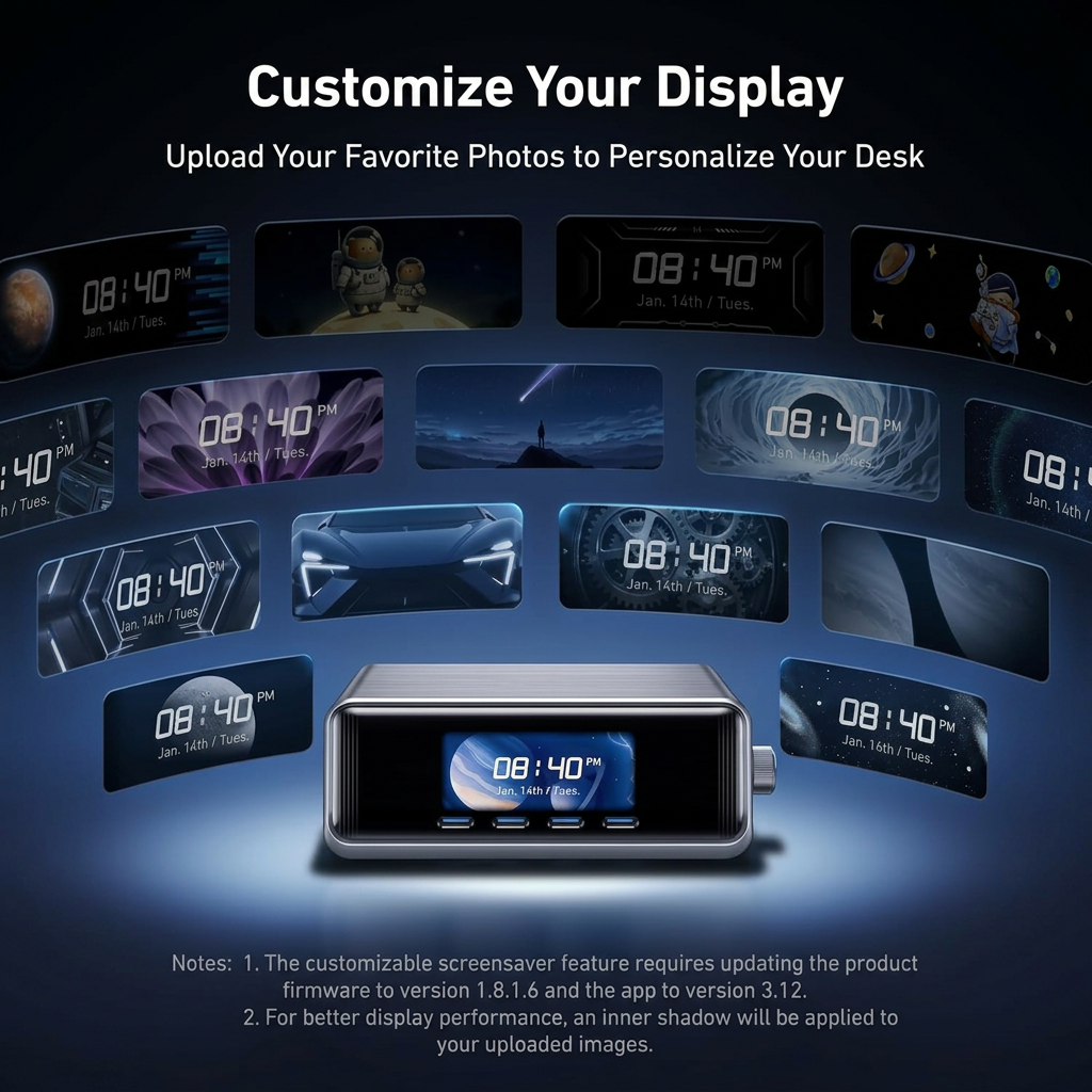 Charging Station LCD Smart Display Power Output