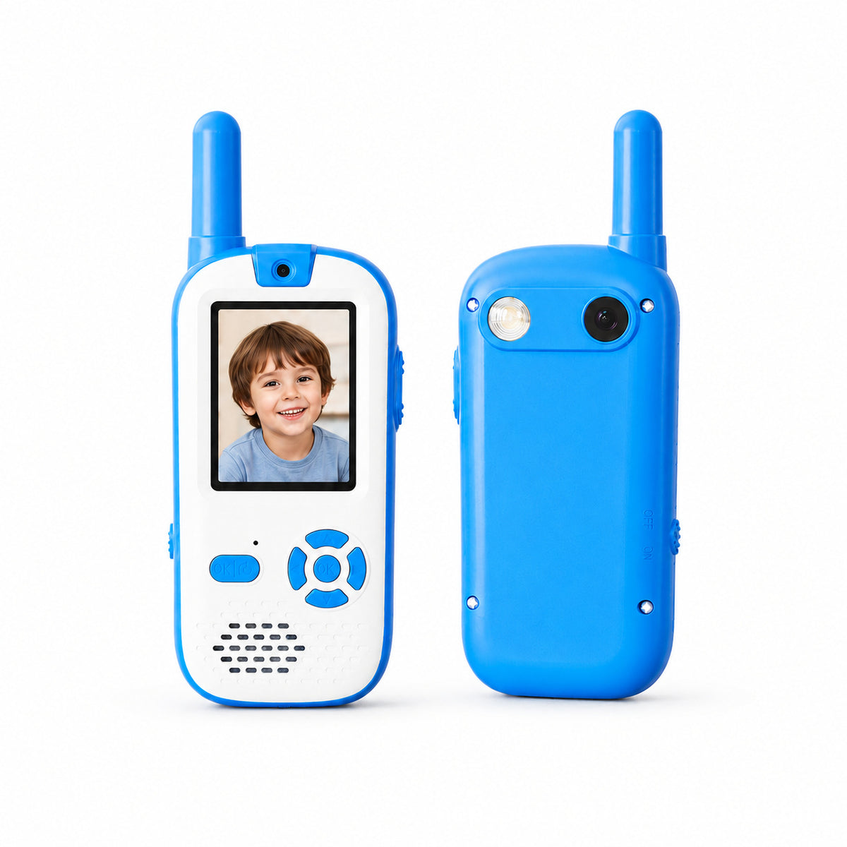 Children's visual intercom wireless communication toy