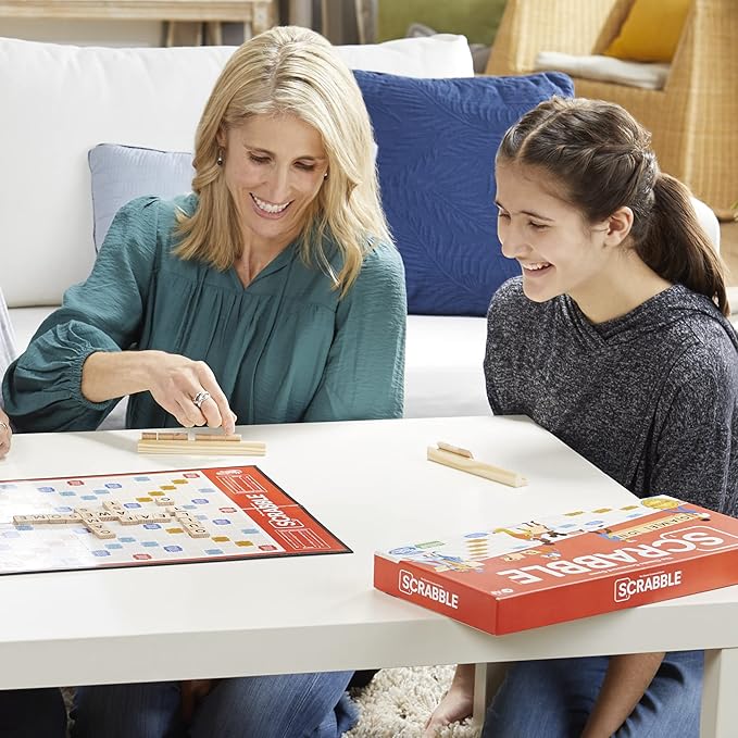 Classic word game Scrabble for family game nights