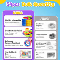 Classroom prize fidget rings for kids