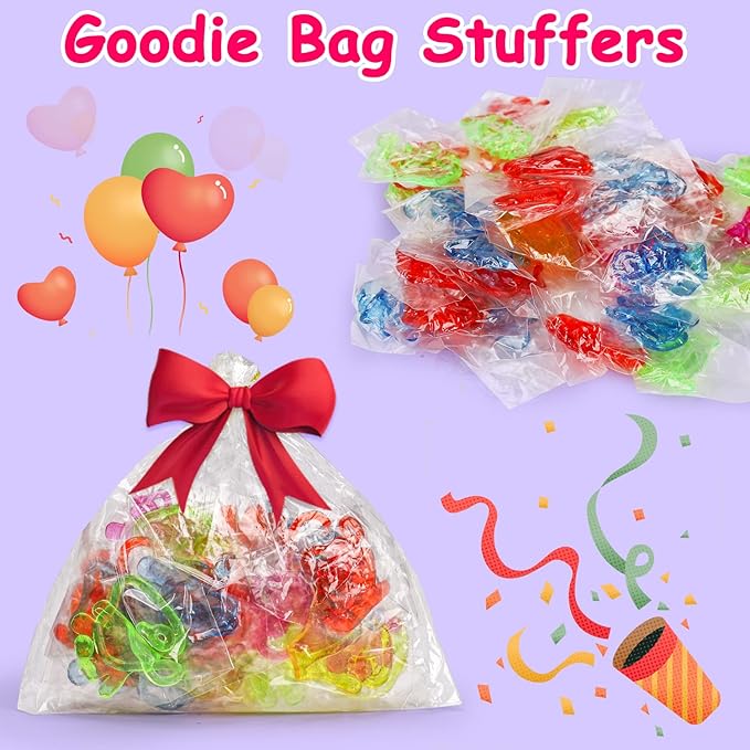 Classroom reward toys – glitter sticky hands for fun play and prizes