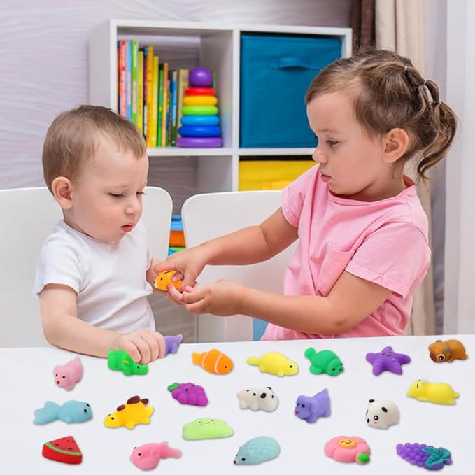 Classroom treasure box toys mini squishy set