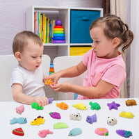 Classroom treasure box toys mini squishy set