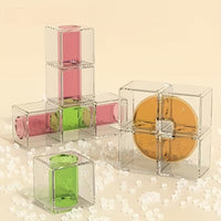 Clear pipeline puzzle toy for kids creative construction activity