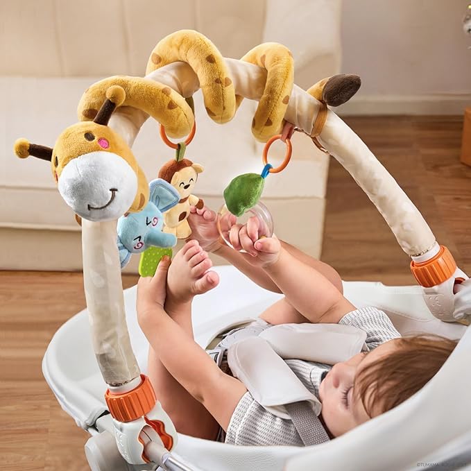 Clip On Baby Travel Arch Toy With Hanging Play Accessories
