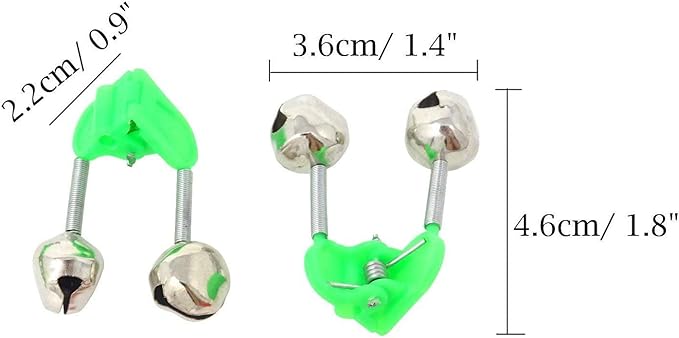 Clip-On Fishing Rod Bell for Bite Detection