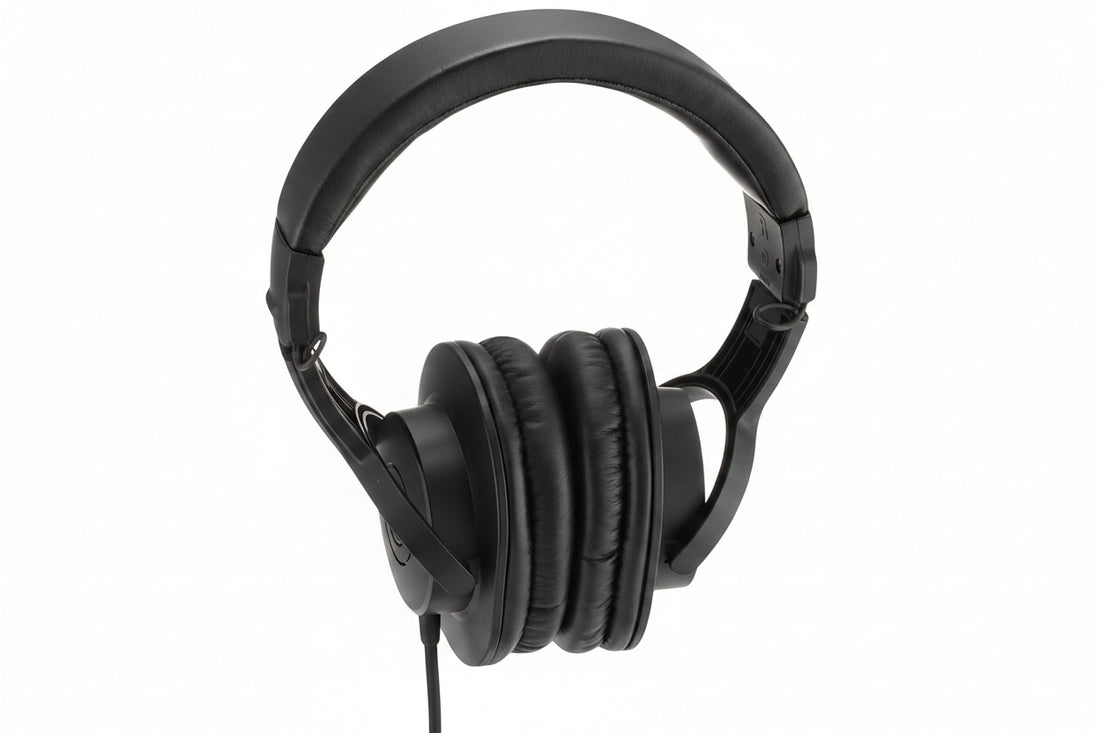 closed-back studio headphones for recording and sound isolation