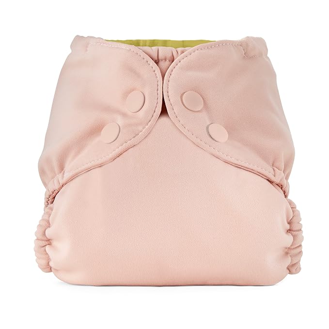 Reusable cloth diaper cover for babies, leakproof and adjustable swim diaper.