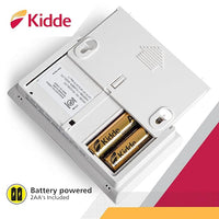 Carbon monoxide alarm with LED indicator lights