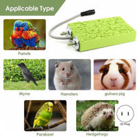 Bird Cage Heater and Perch Warmer for Cockatiels