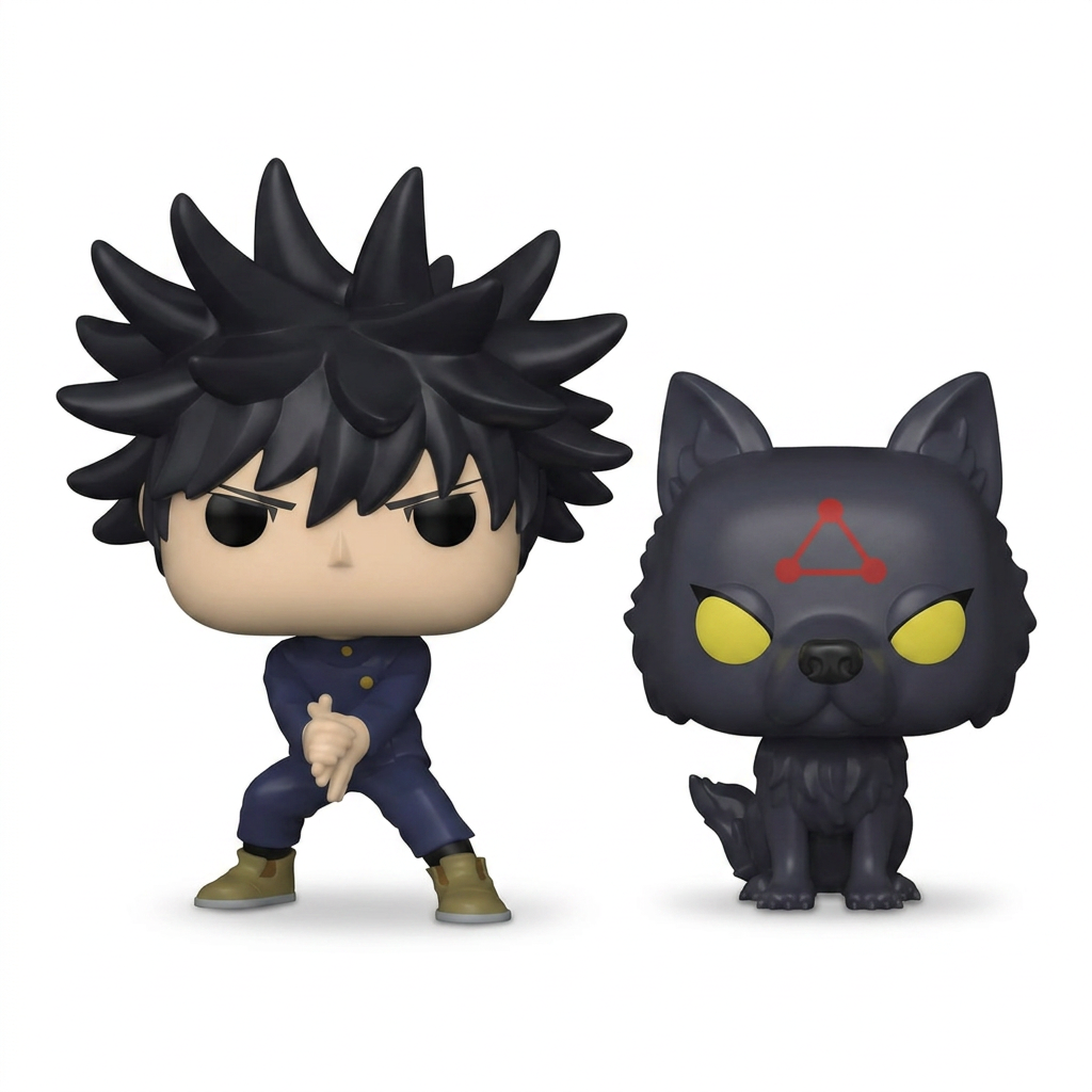 Collectible Vinyl Figure Toy figure with divine dogs
