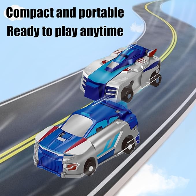 Collision transform dinosaur car toy automatic robot conversion
