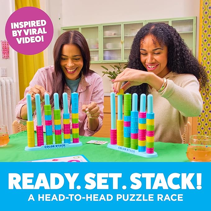 Color matching puzzle game Color Stack Challenge for all ages